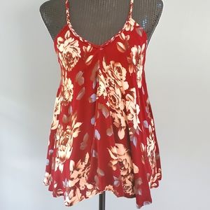 Entro Floral Tank Top Camisole NWT Size Medium